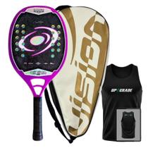 Raquete beach tennis vision magnum uni 2025 + camisa exclusiva upgrade multisports Raquete beach tennis vision magnum uni 2025 + camisa exclusiva upgrade multisports