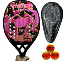 Raquete Beach Tennis Vision Strange Limited Edition 2024 3k