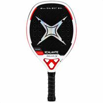 Raquete Beach Tennis Xcalante Carbono 3K 22mm EVA Soft Com Capa Overgrip Antiderrapante Intermediária Raquete Beach Tennis Xcalante Carbono 3K 22mm EVA Soft Com Capa Overgrip Antiderrapante Intermediária