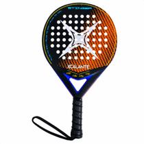 Raquete Beach Tennis Xcalante Stinger X4015 Preta Laranja Carbono EVA Profissional Alta Performance