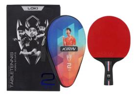 Raquete Classineta 2 Estrelas Loki K2 Tenis Mesa Ping Pong Aprovado ITTF + Raqueteira