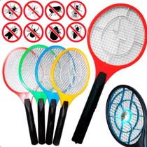 Raquete Compacta para Mosquitos, Recarregável, Design Moderno e Potente