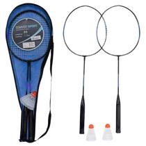 Raquete De Badminton - 5 Peças 2 Raquetes+2 Petecas + Bolsa Raquete De Badminton - 5 Peças 2 Raquetes+2 Petecas + Bolsa