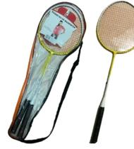 Raquete de Badminton Barcelona 2 Raquetes + 2 Petecas de nylon