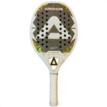 Raquete de Beach Tennis Ama Sport Kronos White Titanium 3K