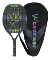 Raquete de Beach Tennis Camewin 3K - Energy - Modelo Novo