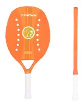 Raquete De Beach Tennis Camewin Carbono New Orange