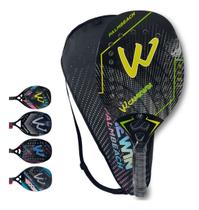 Raquete de beach tennis carbono 3k camewin com capa