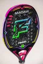 Raquete de Beach Tennis Fobel Macaw - Gustavo Russo Carbono 12K
