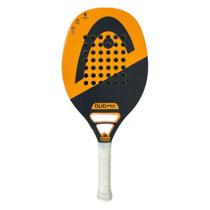 Raquete de Beach Tennis Head Duo Pro Preta e Laranja