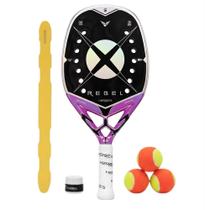 Raquete de Beach Tennis HEROES REBEL 2026 + KIT UPGRADE Raquete de Beach Tennis HEROES REBEL 2026 + KIT UPGRADE