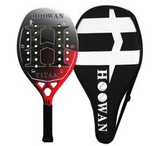 Raquete De Beach Tennis Hoowan 18k Titan Nova Profissional