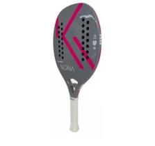 Raquete de Beach Tennis Kona Bulldog Silver 2023 + 01 Grip + 01 Bola BT