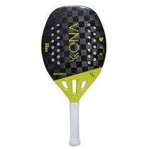 Raquete de Beach Tennis Kona Maverick Lemon Carbono 18k 2023 + 01 Grip + 01 Bola BT