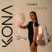 Raquete de Beach Tennis Kona Thunder 2026 + Raqueteira NEW KONA - Team Thunder