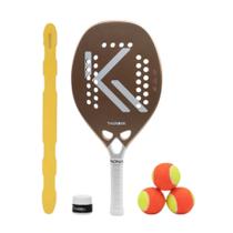 Raquete de Beach Tennis KONA Thunder Rose 2026 +KIT UPGRADE Raquete de Beach Tennis KONA Thunder Rose 2026 +KIT UPGRADE