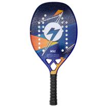 Raquete de Beach Tennis Lightning Bolt Blue 3k Full Carbon