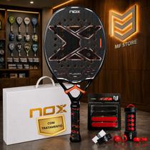 Raquete de Beach Tennis NOX FLY10 2026 by Théo Irigaray com tratamento Raquete de Beach Tennis NOX FLY10 2026 by Théo Irigaray com tratamento