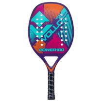 Raquete de Beach Tennis Power 100 Roxa Vollo