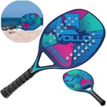 Raquete de Beach Tennis Power 100 Vollo Azul / Raquete Praia Vollo Sports