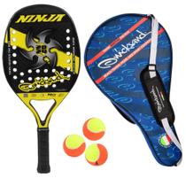 Raquete de Beach Tennis Quicksand Ninja Star 2024 Raquete de Beach Tennis Quicksand Ninja Star 2024