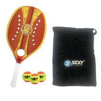 Raquete de Beach Tennis Sexy Sirf Orange