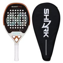 Raquete de Beach Tennis Shark Giant Pro 24mm 2025 + Capa Raquete de Beach Tennis Shark Giant Pro 24mm 2025 + Capa