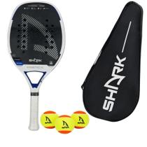 Raquete de Beach Tennis Shark Kinetic X Raquete de Beach Tennis Shark Kinetic X