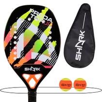 Raquete de Beach Tennis Shark Predator Junior Infanto/Juvenil Raquete de Beach Tennis Shark Predator Junior Infanto/Juvenil