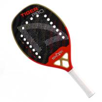 Raquete de Beach Tennis Shark Tiger 2025 Raquete de Beach Tennis Shark Tiger 2025