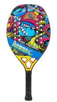 Raquete de Beach Tennis Summer Pro Street Monster Carbono 12k Edição Limitada Raquete de Beach Tennis Summer Pro Street Monster Carbono 12k Edição Limitada