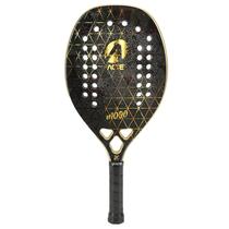 Raquete de beach tennis tenis profissional praia carbono 3k bt1000 - acte sports