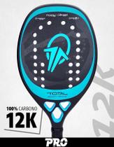 Raquete de Beach Tennis Total Pro Carbono 12k