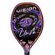 Raquete de Beach Tennis Vision Unika 2024 - Marcela Vita - Vision Pro