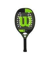 Raquete de Beach Tennis Wilson K PRO Preta e Verde WRBT04004013