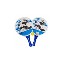 Raquete De Frescobol 38CM Com Bolinha - SP52285