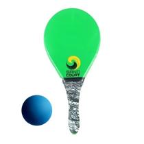 Raquete De Frescobol Evolution (semelhante Fibra) Pro + Bola