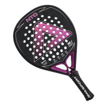 Raquete De Padel Ama Sport NTO Preta e Rosa
