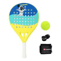 Raquete de padel de fibra de carbono 360g + 10g com saco 125g Raquete de padel de fibra de carbono 360g + 10g com saco 125g