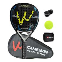 Raquete de padel de fibra de carbono 360g + 10g com saco 125g Raquete de padel de fibra de carbono 360g + 10g com saco 125g