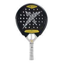 Raquete de Padel Drop Shot Explor PRO Control 1.0 2025 Preto Branco e Amarelo