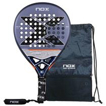 Raquete De Padel Nox Ms10 2025 Carbono 12k +capa Raquete De Padel Nox Ms10 2025 Carbono 12k +capa