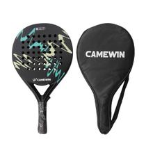 Raquete de padel profissional Camewin feita de fibra de carbono