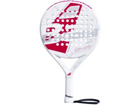 Raquete de Padel Reveal Branco com Rosa Babolat Raquete de Padel Reveal Branco com Rosa Babolat