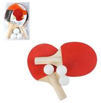 Raquete De Ping Pong Com 2 Unidades + 3 Bolinhas Wellkids - Wellmix