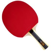 Raquete De Ping Pong Dhs 1002 Preta/Vermelha + Raqueteira Raquete De Ping Pong Dhs 1002 Preta/Vermelha + Raqueteira