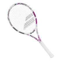 Raquete De Tênis Babolat Evo Aero 275G Branca E Rosa L3