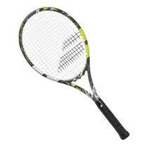 Raquete de Tênis Babolat Evo Aero 275g Cinza e Amarela