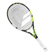 Raquete de Tênis Babolat Pure Aero Junior 26 250g Cinza Amarelo e Preto