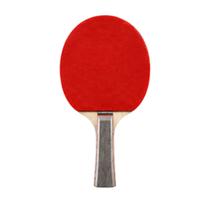Raquete De Tênis De Mesa Madeira Borracha Ping Pong 6mm
